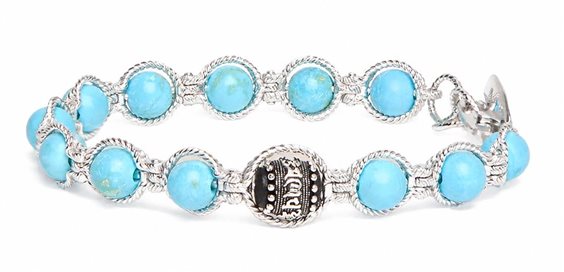 Pulsera Tamashii Celebration in Piedras semipreciosas Turchese BHS925-7 - BHS925-7